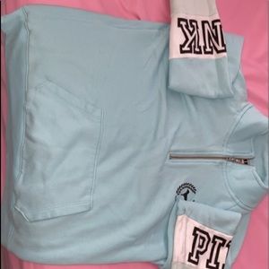 PINK! Blue Jacket/Pullover
